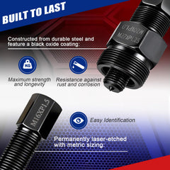 NYXOVA M16 puller designed for precise crankshaft taper removal