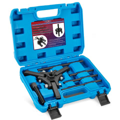 NYXOVA Harmonic Balancer Puller 3‑jaw in use for quick, secure removal