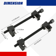 NYXOVA Macpherson strut spring compressor center screws hardened for lasting performance.