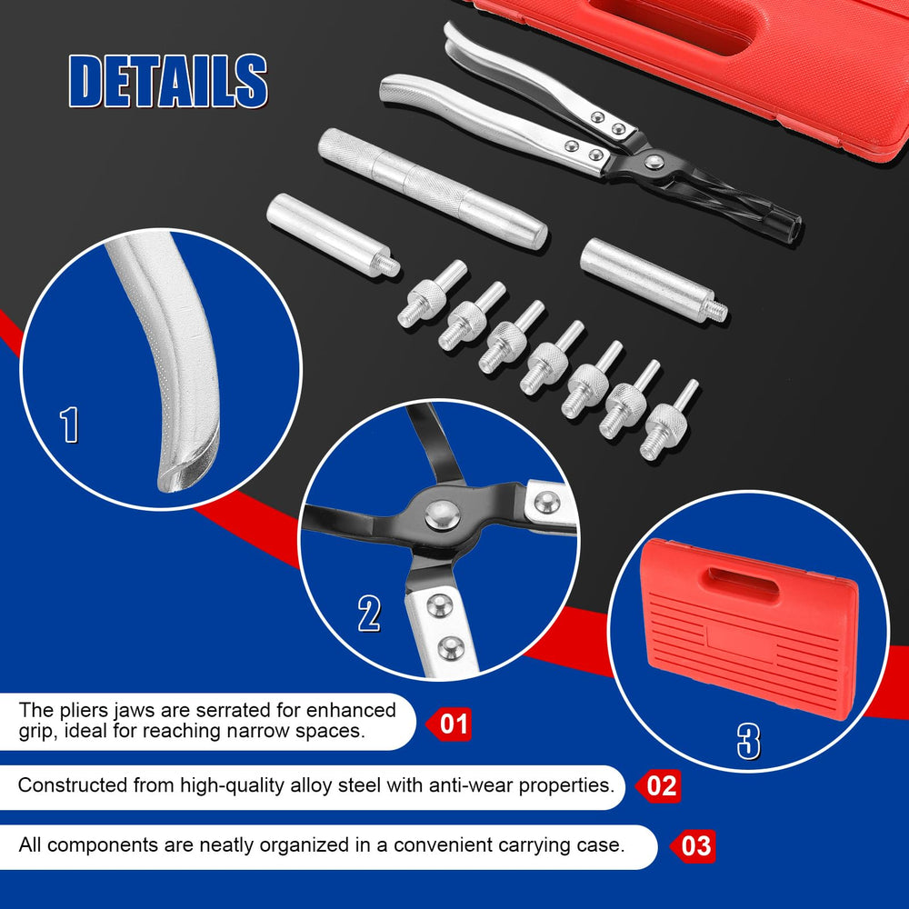 Nyxova seal driving adapters set for 5mm to 7mm seals