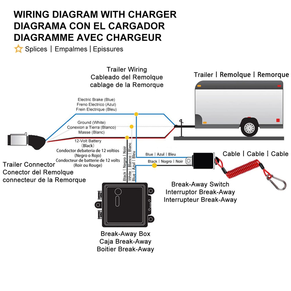 OAMCE waterproof trailer brake controller designed for any weather