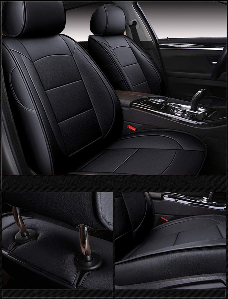OASIS AUTO Easy-clean seat cover maintains a fresh interior after trips.
