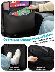 Oasser plastic hooks for umbrellas and tissue box on the back of seat
