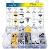 OAUTOO 178pc body side moulding clip set ensures secure GM rocker panel fit