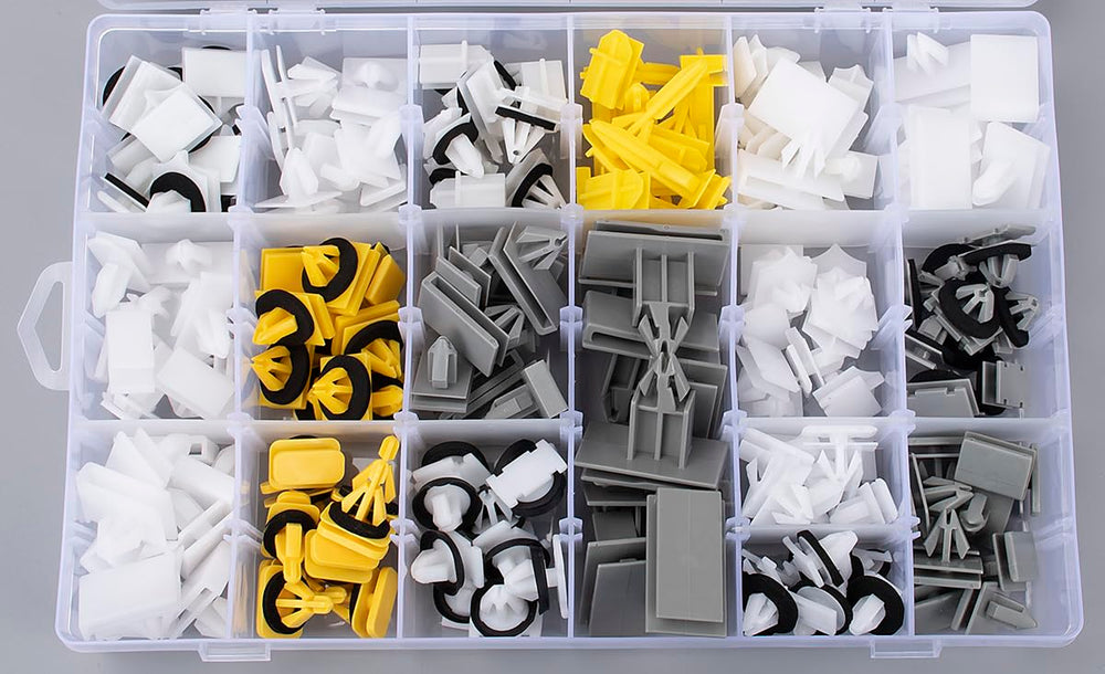 OAUTOO nylon clips with sealer for exterior trim reinforcement