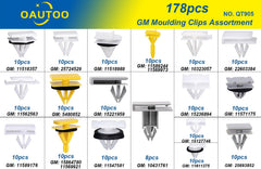 OAUTOO rocker clips assortment ideal replacement for GM rocker and grille molding