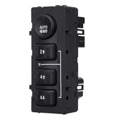 Obaee 4WD transfer switch on dash panel for Chevy Silverado improves 4x4 control.