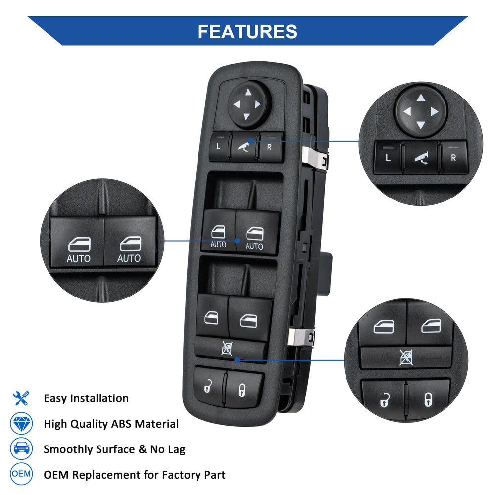 Obaee driver-side switch, quick and straightforward replacement experience.