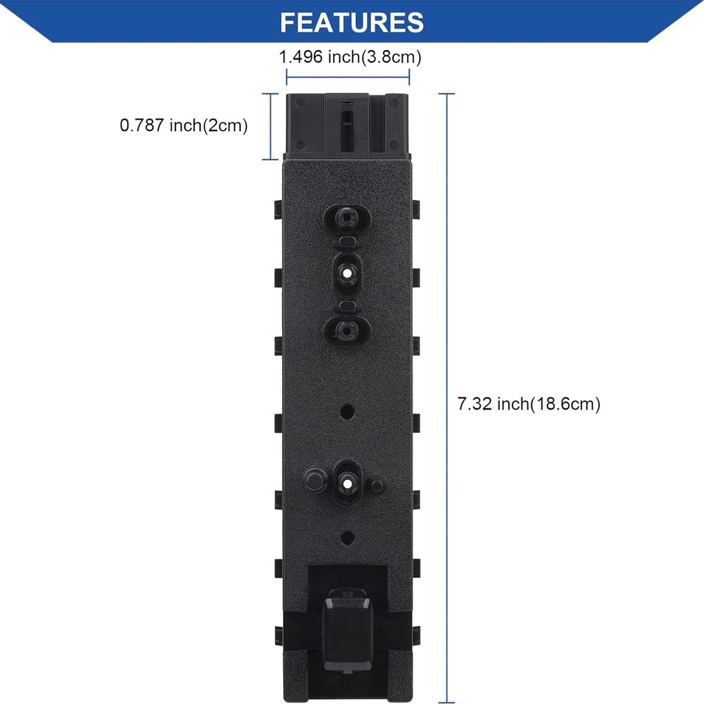 Obaee front-left driver seat switch for Ford F-150—fast, responsive seat position adjustments.