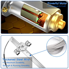 Obaee window regulator with lifetime warranty ensures long-term reliability.