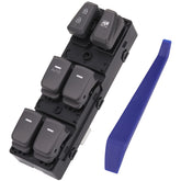 Obaee master window switch for front-left driver, gray, reliable power window control