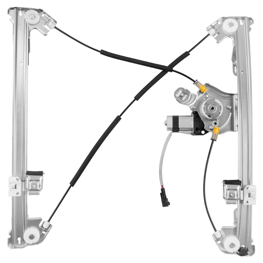 Obaee OE-replacement front-right regulator for extended cab F-150.