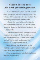 Obaee packaging contents include window controller and removal tool for Altima.