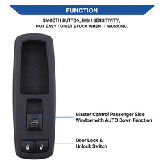 Obaee passenger window switch 4602544AG with 6-pin connector: easy installation.
