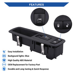 Obaee passenger window switch: plug-and-play replacement for responsive control.