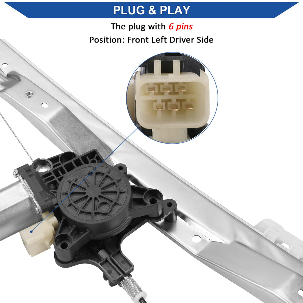 Obaee Ram C/V regulator-motor compatible with 2012-2015 models.