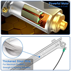 Obaee regulator and motor for GMC Sierra rear window; reliable operation