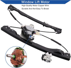 Front passenger side regulator with motor for Cruze models