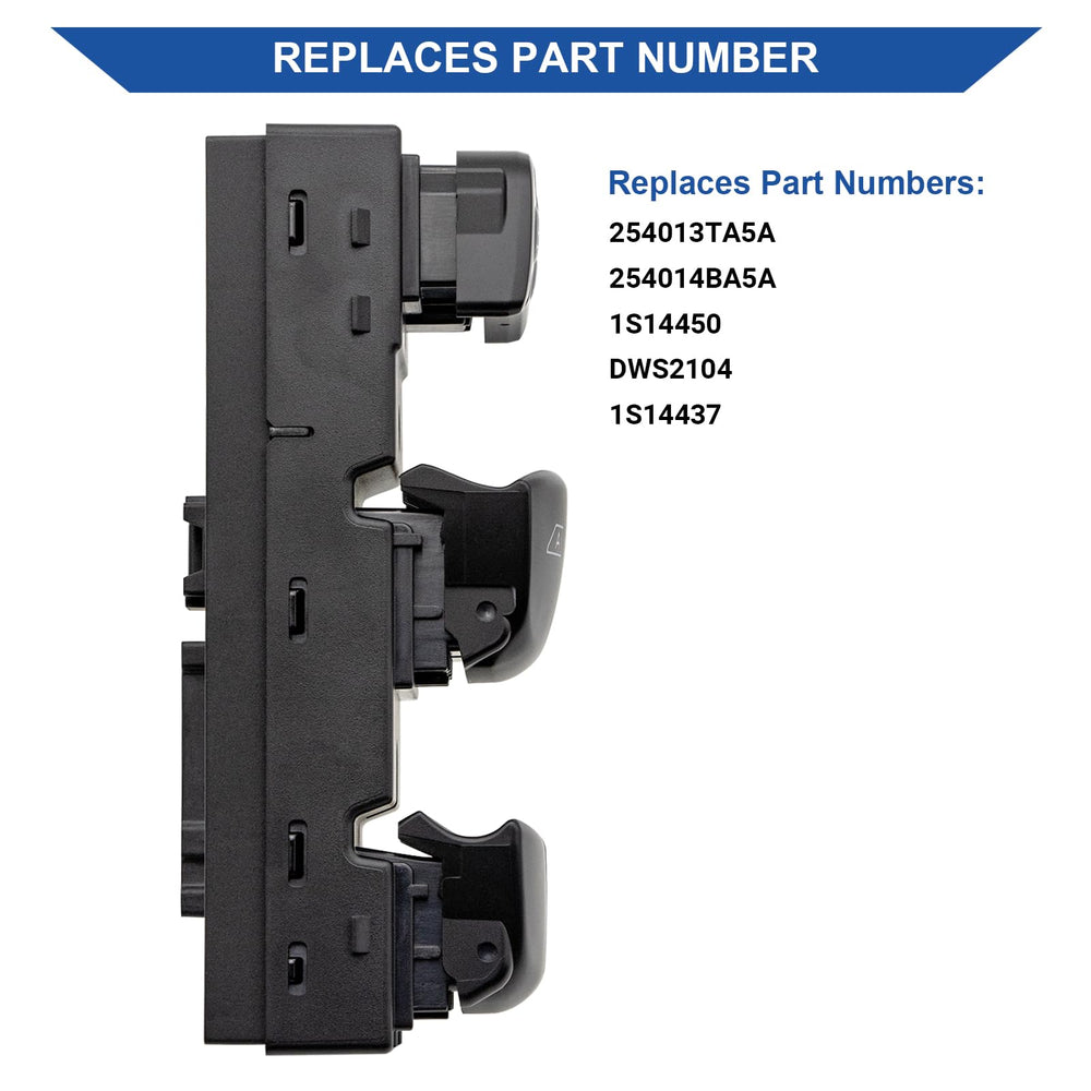 Close-up of Obaee switch assembly highlighting OEM replacement accuracy.