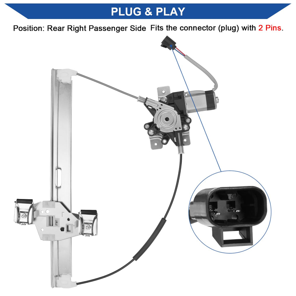 Obaee replacement regulator motor assembly ensures easy install on H2.