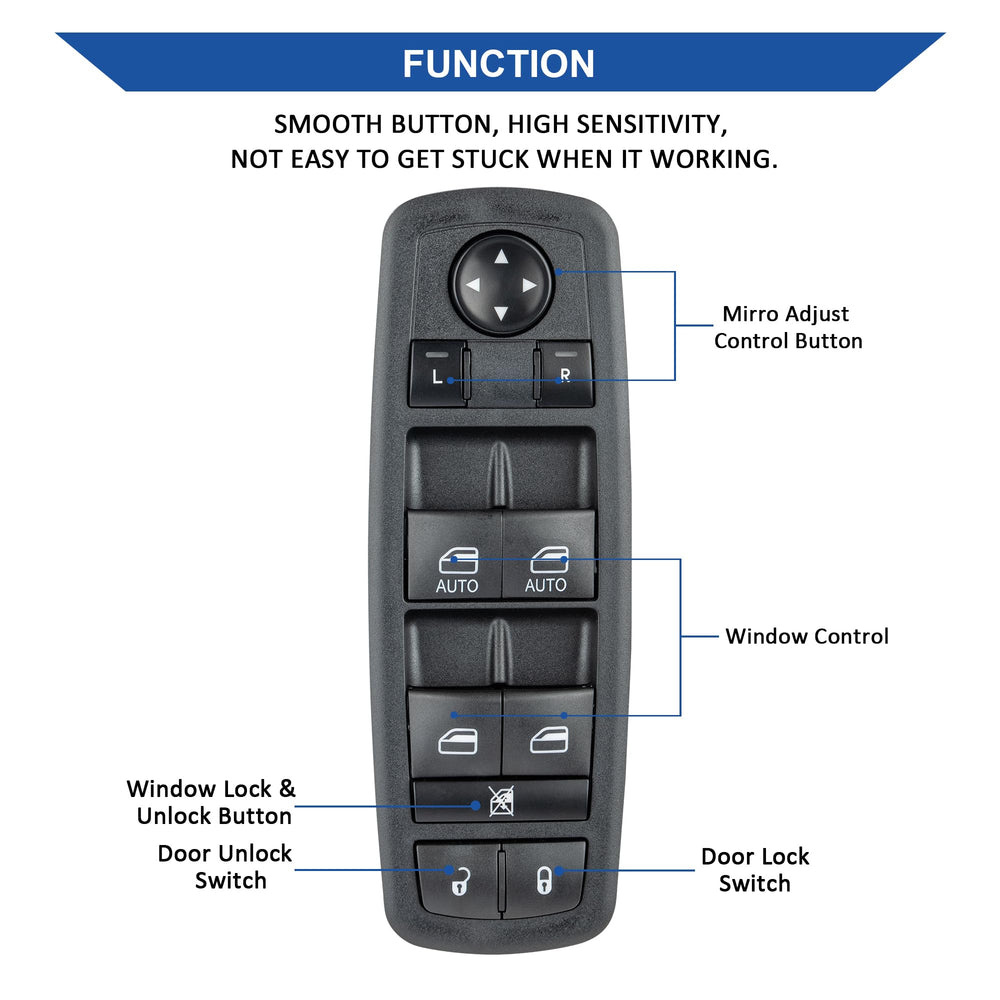 Obaee window switch removal tool included for easy DIY installation