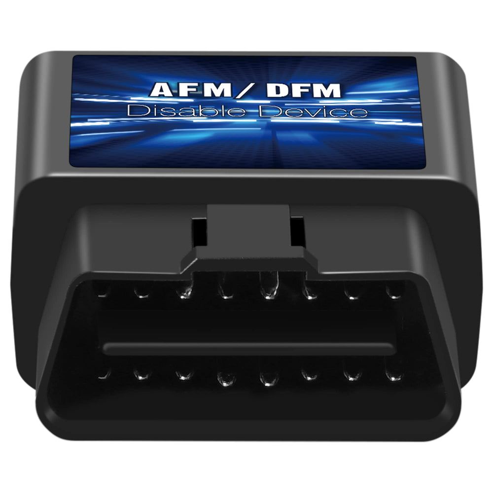 OBDDFM AFM/DFM Disabler in-use on GM vehicle showing unobtrusive placement