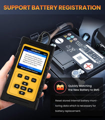 Plug-and-play OM701 with rugged design for on-the-go diagnostics.