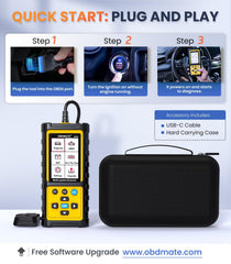 OBDMATE OM901 free updates ensure software stays current