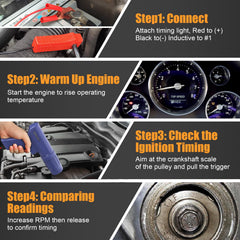 OBDMONSTER Pro ignition light 12V cable ensures stable power.