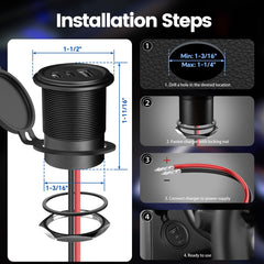Obeaming universal 12V-24V compatibility powers RVs boats and more.