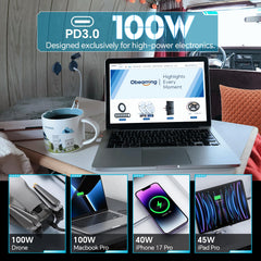 Obeaming 18W USB-A port supports simultaneous device charging