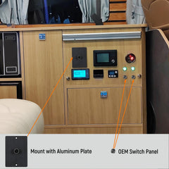 Obeaming dimmer suited for RVs and campers applications