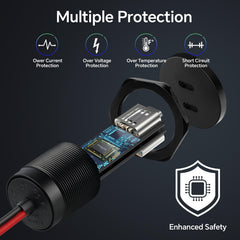Obeaming replacement charger for trucks, boats, and campers.