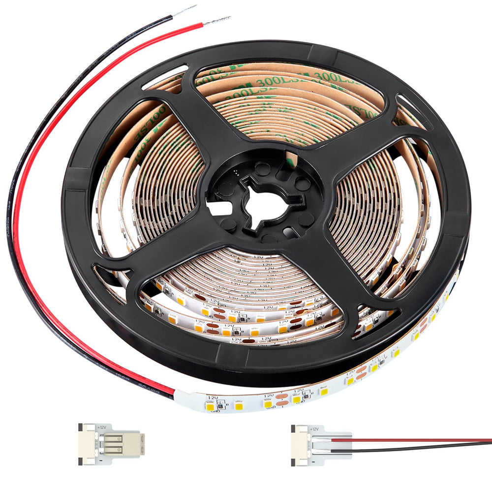 Obeaming RV strip light close-up showing 16.4 ft of bright LEDs for RV interiors