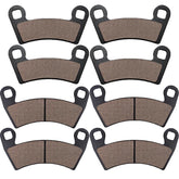 OCEAIR front-rear brake pads for Polaris Ranger XP 1000 deliver reliable stopping.