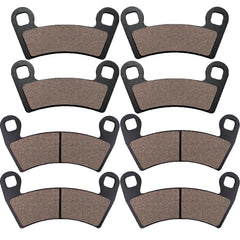 OCEAIR front-rear brake pads for Polaris Ranger XP 1000 deliver reliable stopping.