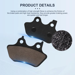 OCEAIR heat-resistant brake pad maintains stability under use.