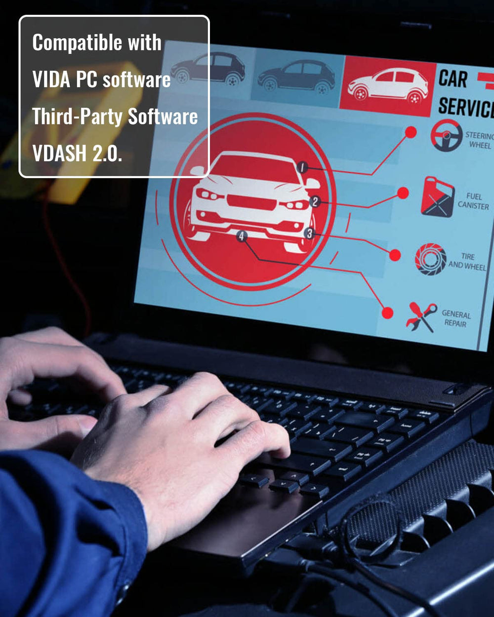 OCHIKI VOE adapter robust cable construction ensures long-term reliability