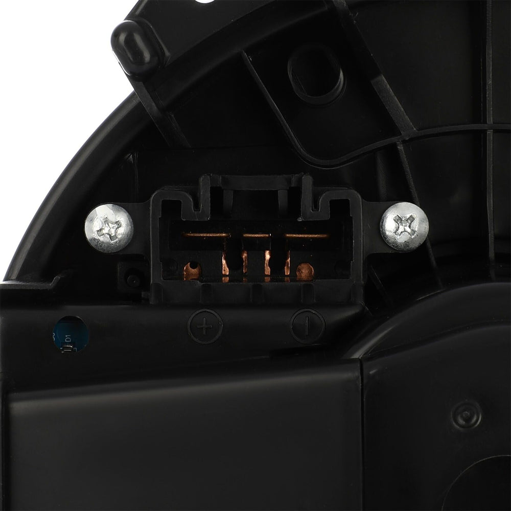 OCPTY blower motor installation in a vehicle highlighting straightforward mounting.