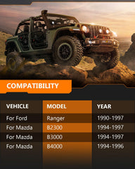 OCPTY front shocks for Mazda B2300 deliver confident handling.