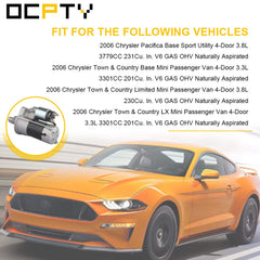 OCPTY starter installed in-vehicle, for reliable starts.