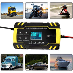 ODOMY AGM and SLA battery support for versatile power maintenance.