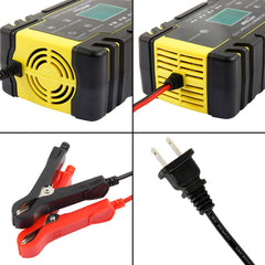 ODOMY compact charger with clear LCD and simple controls for everyday use.