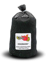 OdorHog carbon mesh bag on a 3-inch vent stack for quick odor control