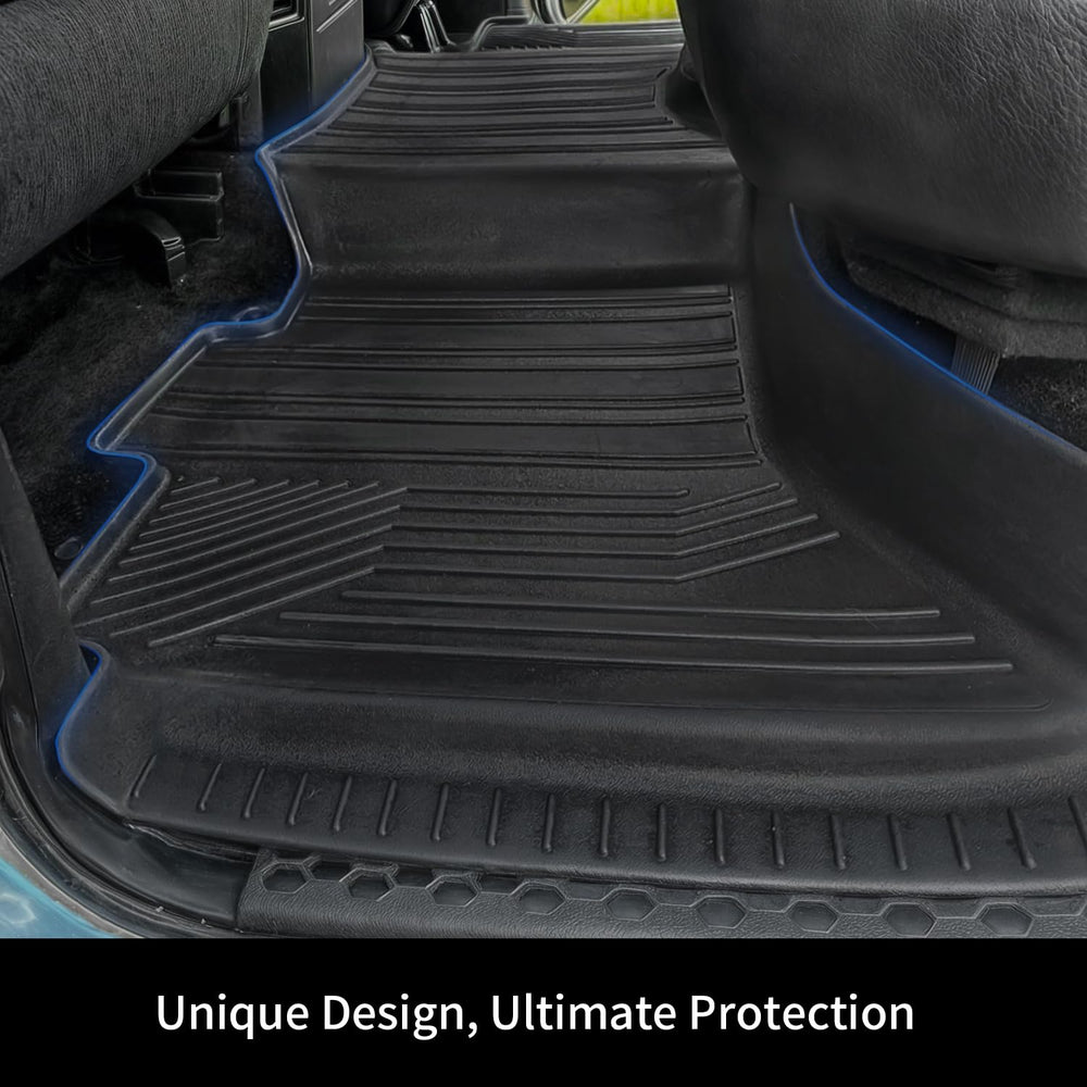 OEDRO floor mats full-set-installed, complete interior protection for all seasons