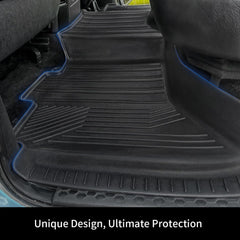 OEDRO floor mats full-set-installed, complete interior protection for all seasons
