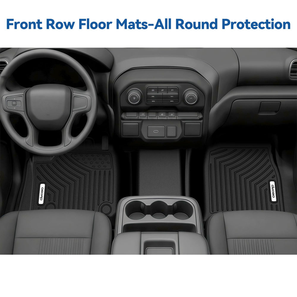 OEDRO latex-free, lead-free mats ensure safe interior materials without odor or harsh chemicals.
