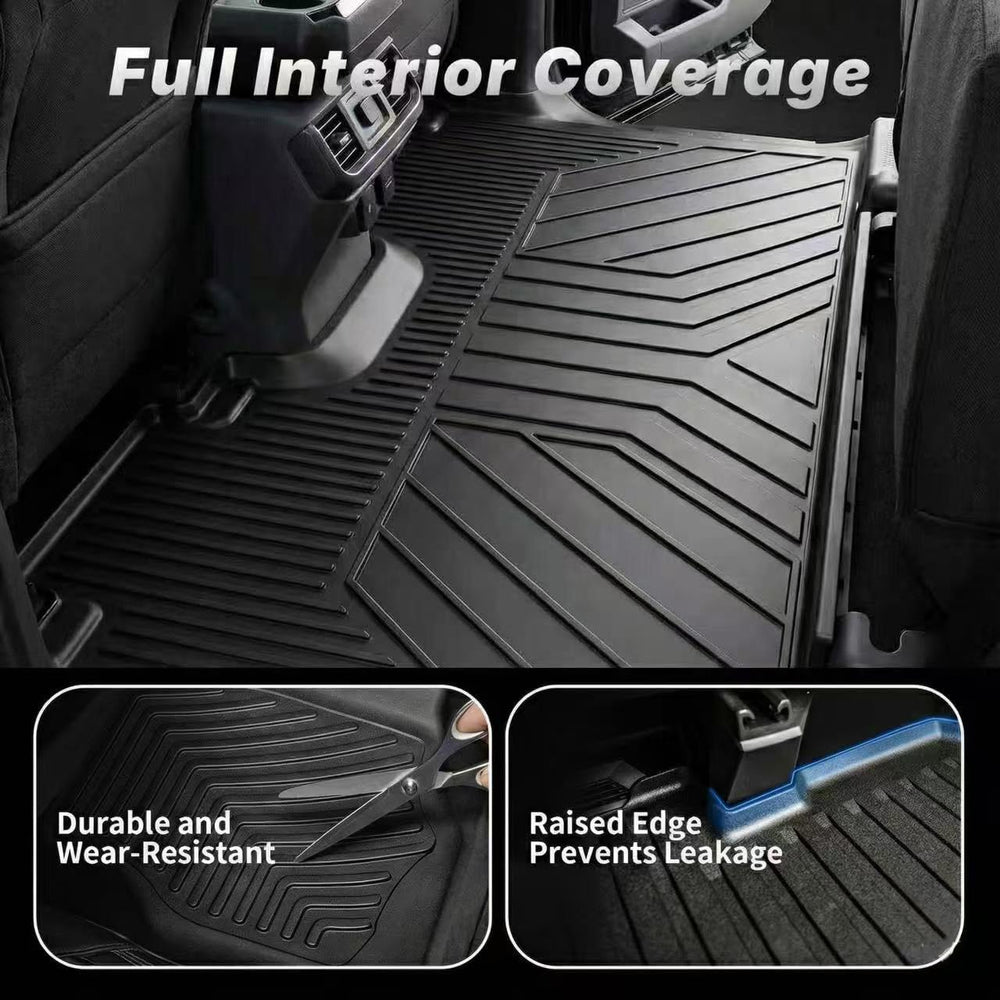 OEDRO precision-fit 3D scan ensures Ford F-150 mats align perfectly.