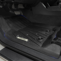 OEDRO floor mats shown with easy cleaning and quick hose-down.