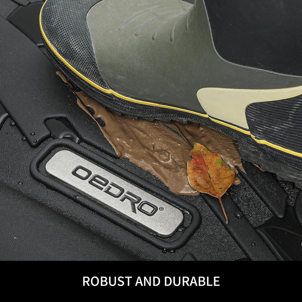 OEDRO Tacoma mats demonstrate precise fit for auto transmission models.